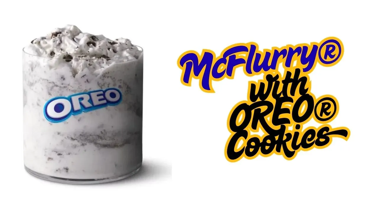 Mcdonald’s McFlurry® with OREO® Cookies