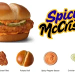 Mcdonald’s Spicy McCrispy Price, Ingredients, Allergen, Nutrition