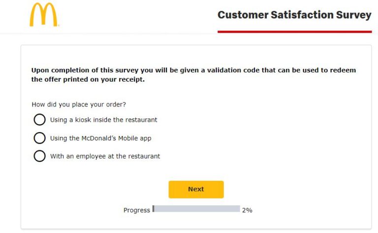 McDonald’s Survey on www.McDVoice.com - Welcome