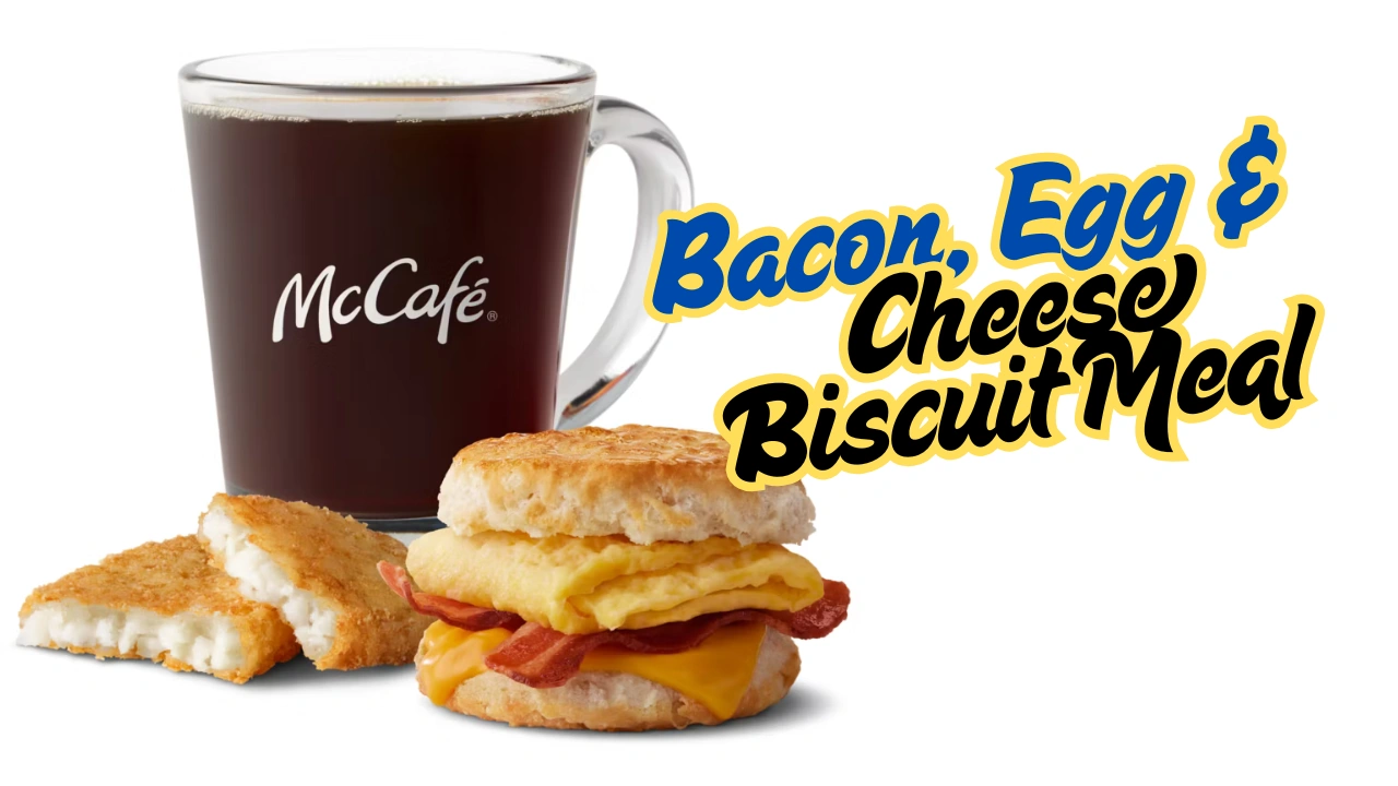 Bacon, Egg & Cheese Biscuit Meal