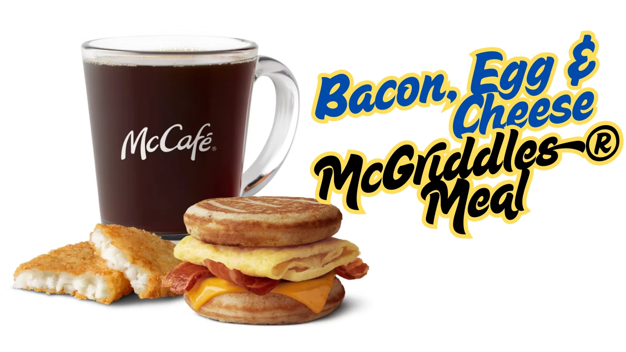 Bacon, Egg & Cheese McGriddles® Meal