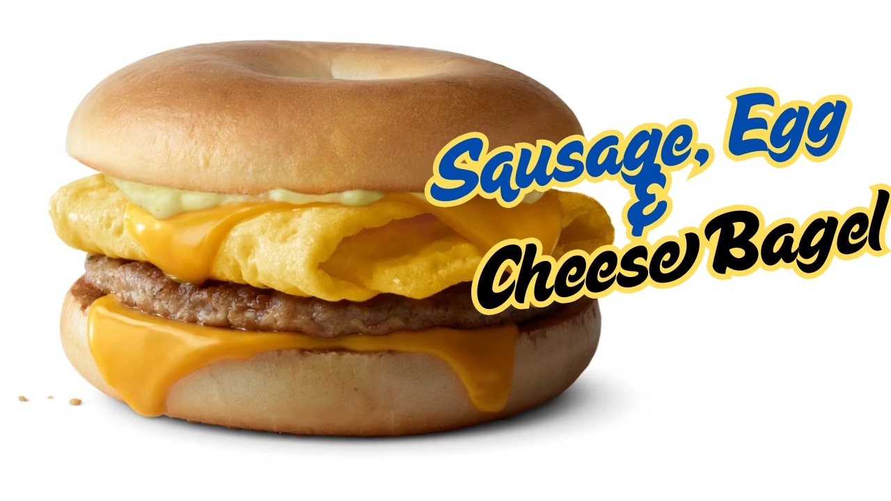 Sausage, Egg & Cheese Bagel