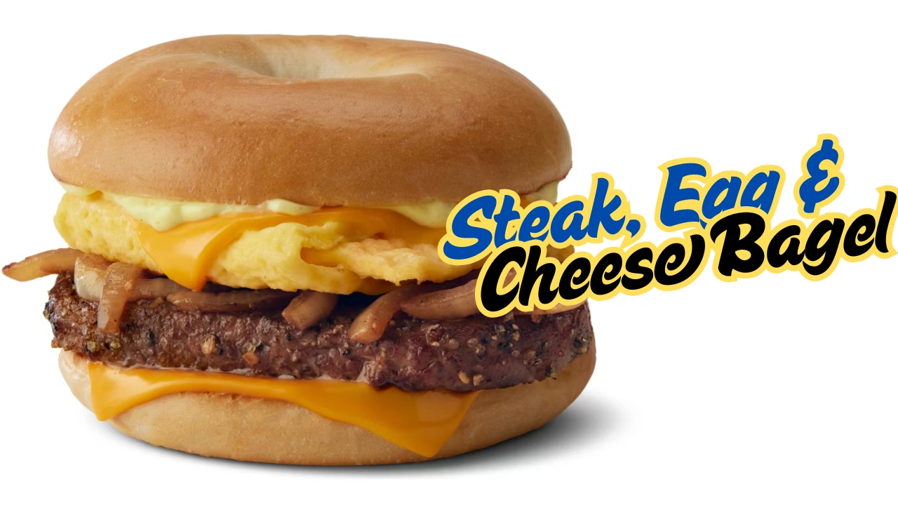 Steak, Egg & Cheese Bagel
