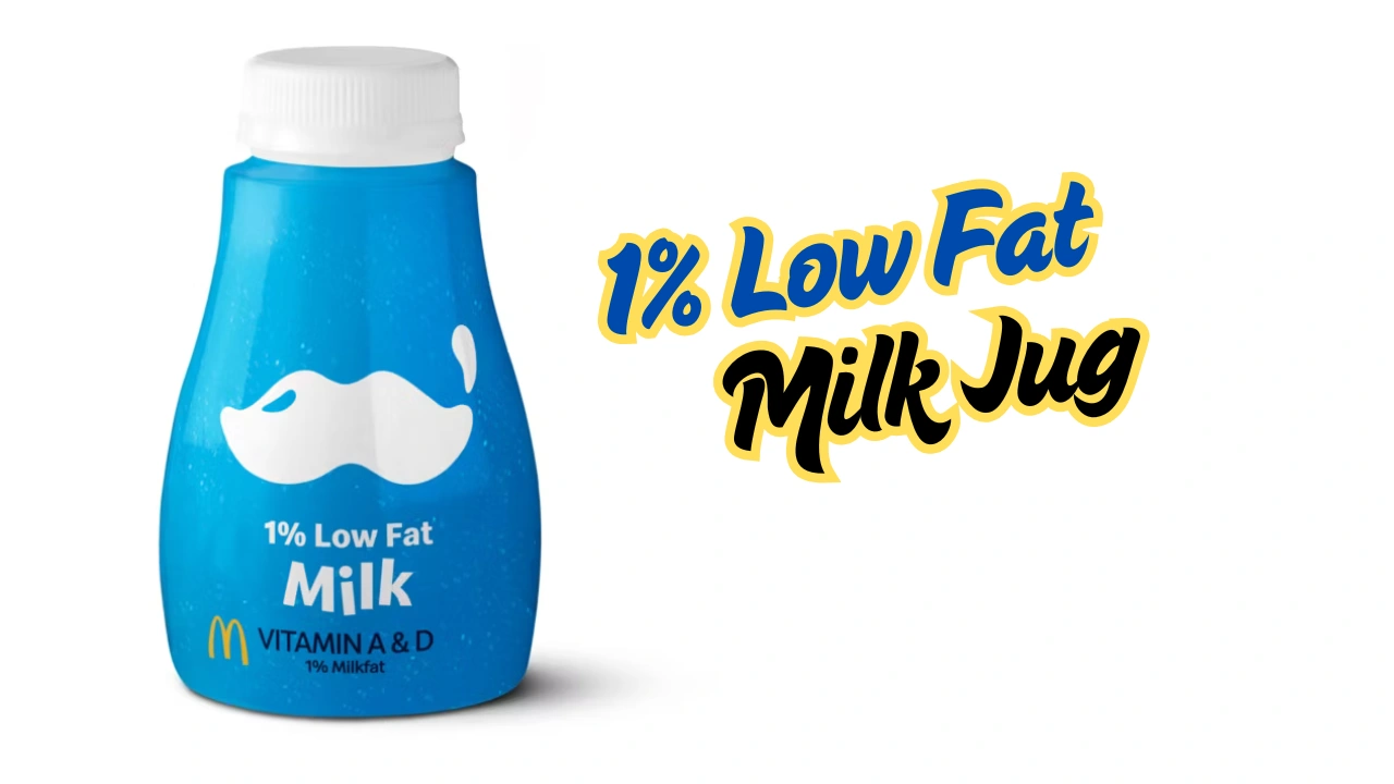 1% Low Fat Milk Jug