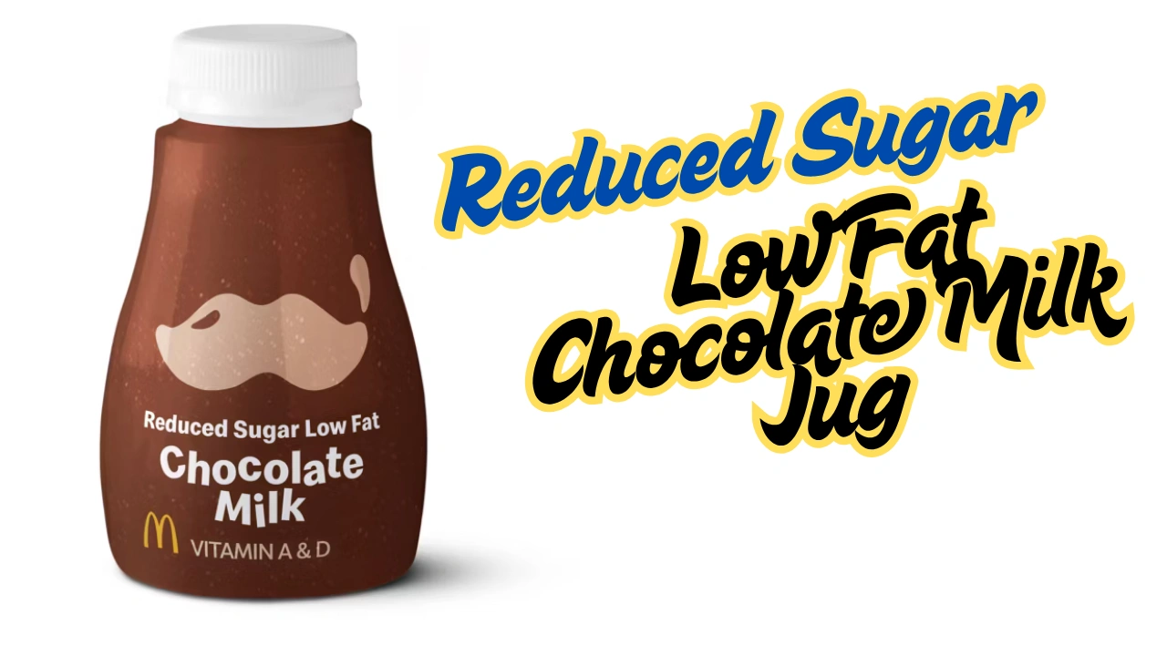 Reduced Sugar Low Fat Chocolate Milk Jug