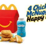 4 Chicken McNuggets Happy Meal