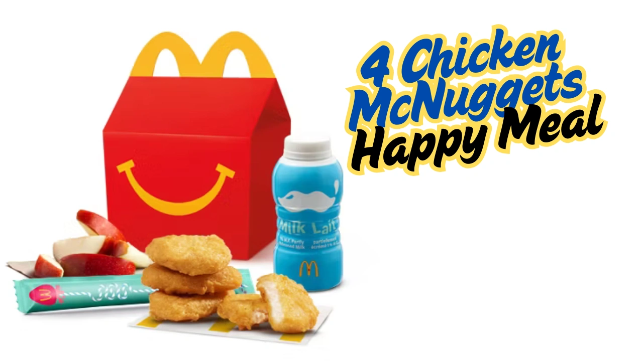 4 Chicken McNuggets Happy Meal