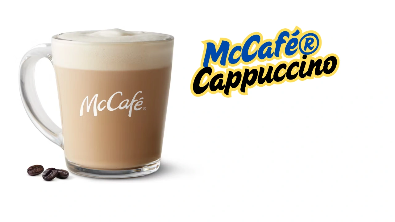 Mccafr McDonald’s McCafé® Cappuccino Price, Ingredients, Allergen, Nutrition