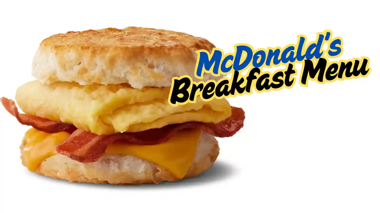 McDonald's Breakfast Menu Prices