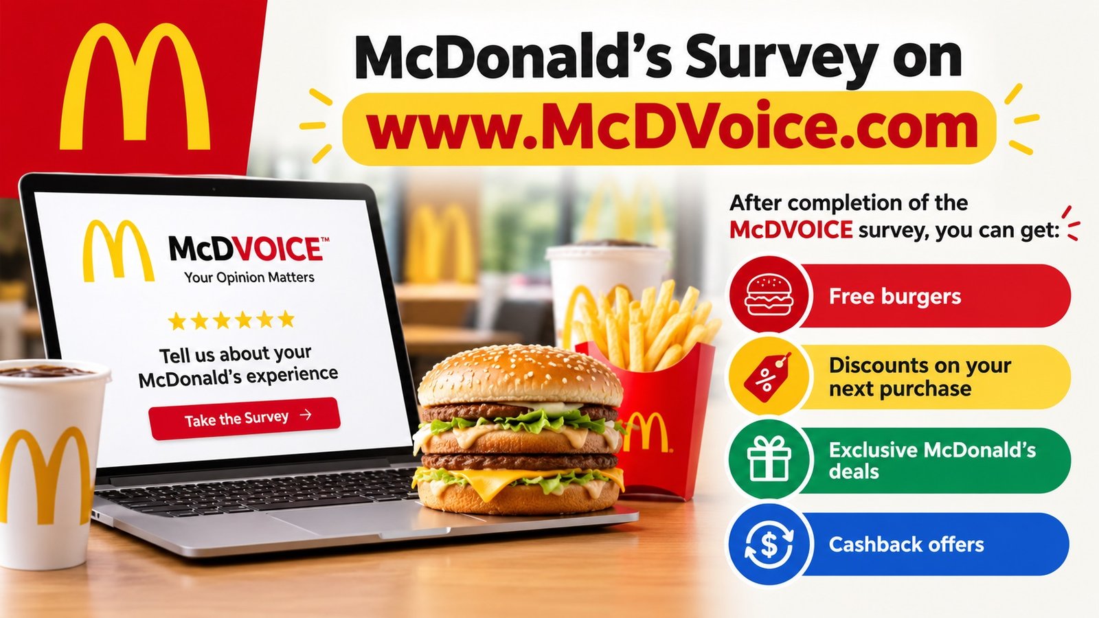 mcdvoice.com survey with receipt